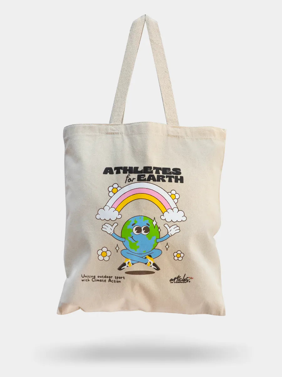 Athletes for Earth Mascot Tote Bag