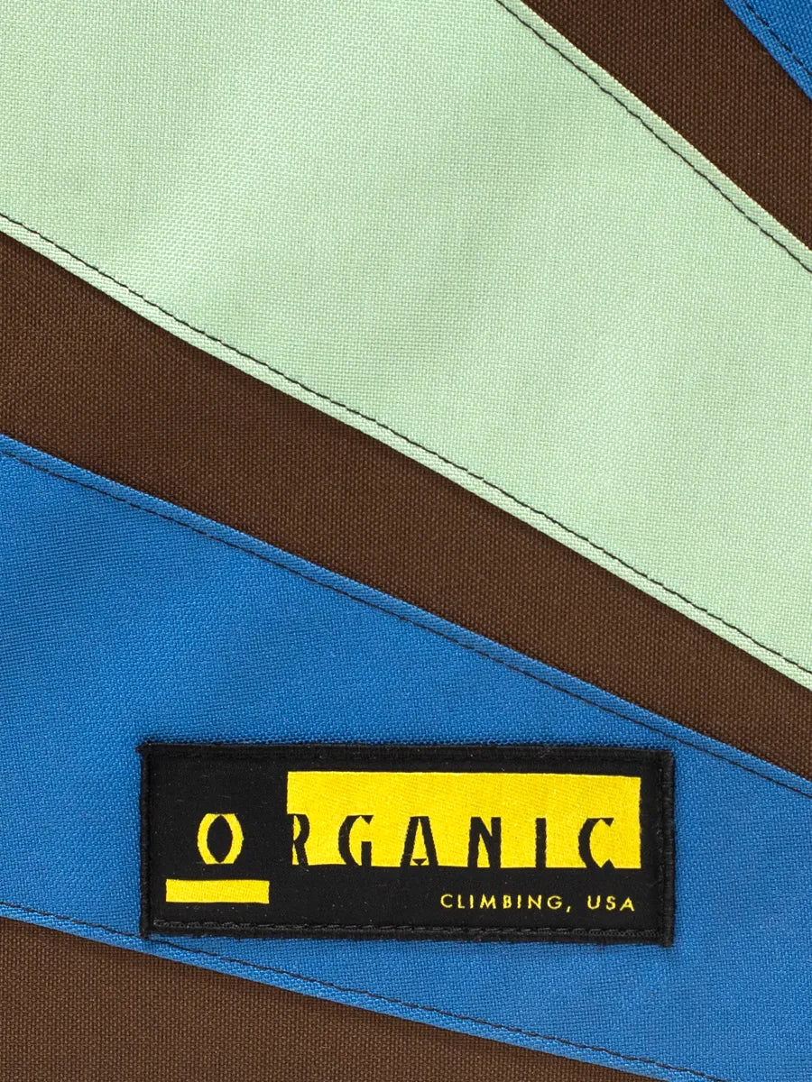 Organic Climbing Full Pad, Logo Sewn on Label in Yellow and Black