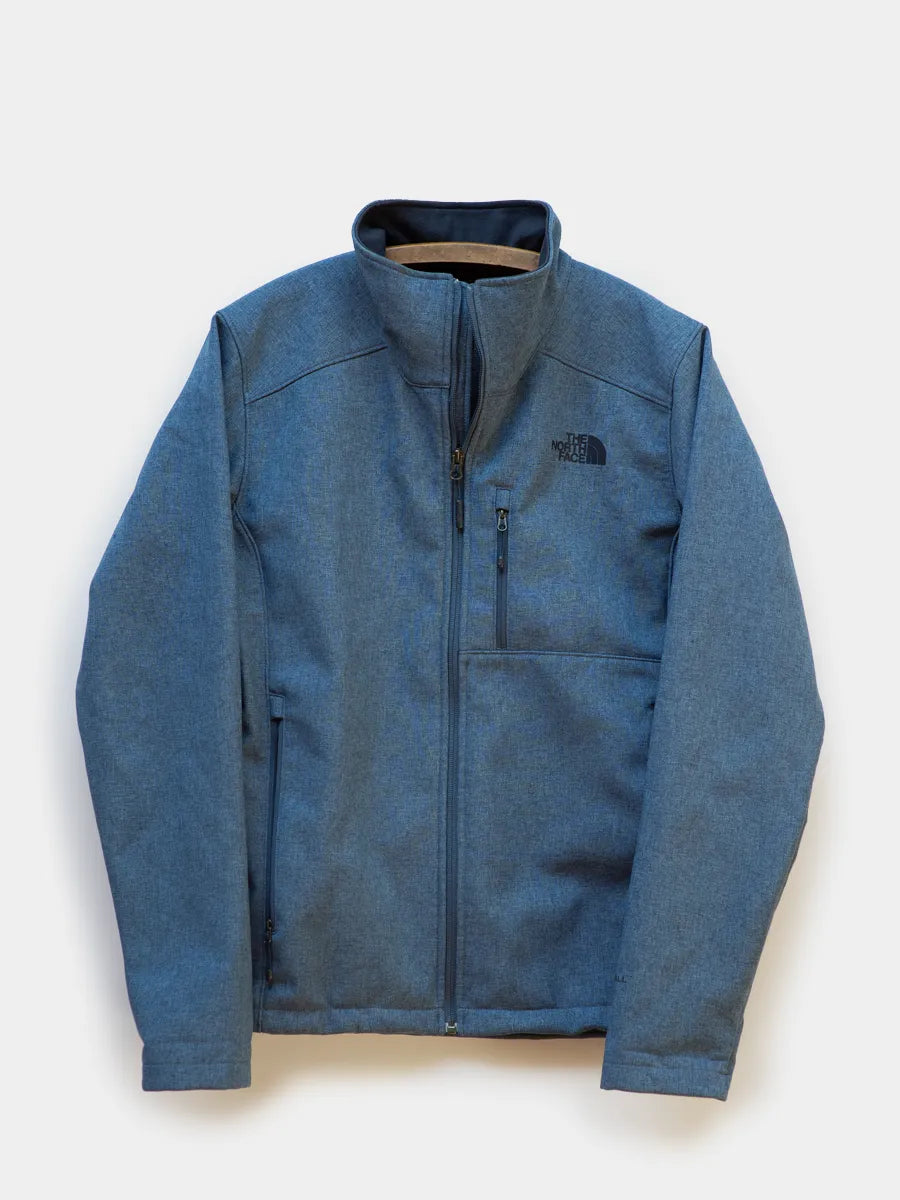 THE NORTH FACE Apex Barrier Soft Shell Jacket in Heather Blue
