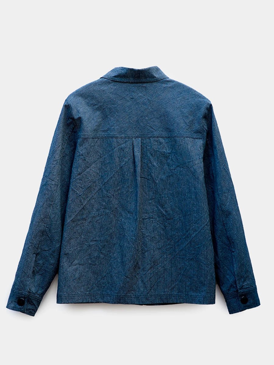Upcycled Japanese Cotton Shacket back view