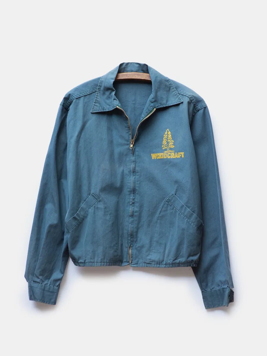 Vintage 'Woodcraft' Canvas Zip Jacket - Articles In Common