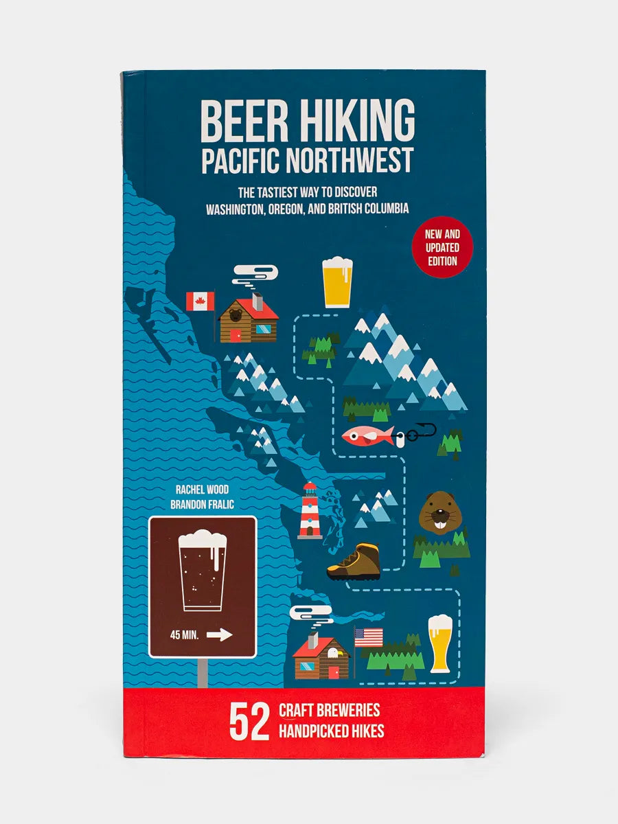 Beer Hiking Pacific Northwest book cover 