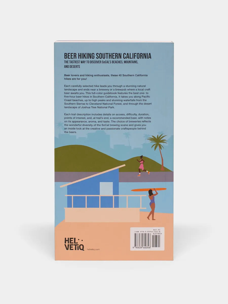 Beer Hiking southern california back cover
