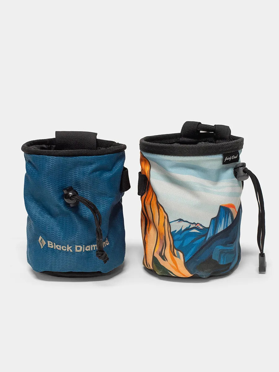 Chalk Bag Remix Set of Two | Pre-Loved Climbing Kits