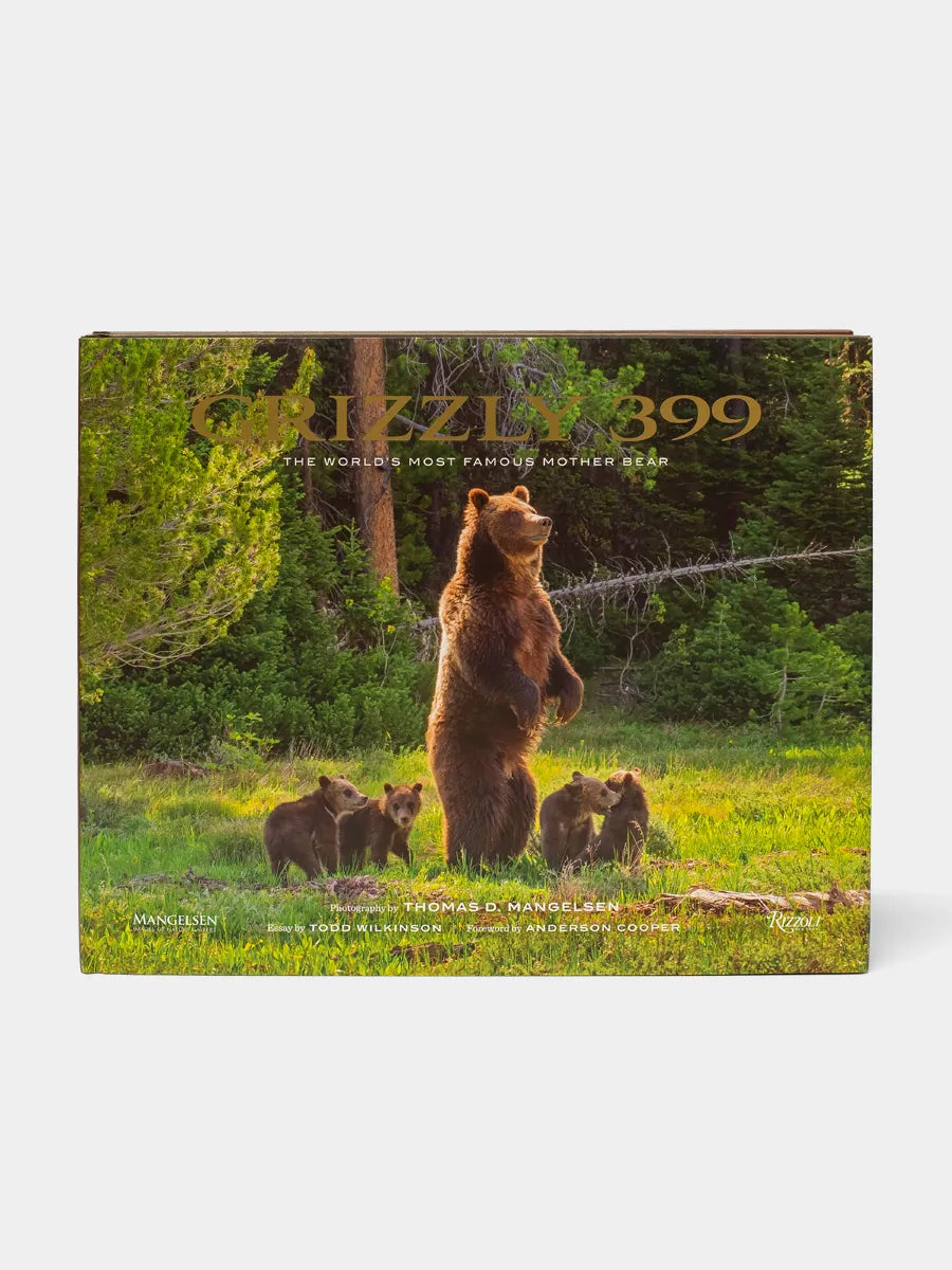 Cover of Grizzly 399 The World's Most Famous Bear photo book.