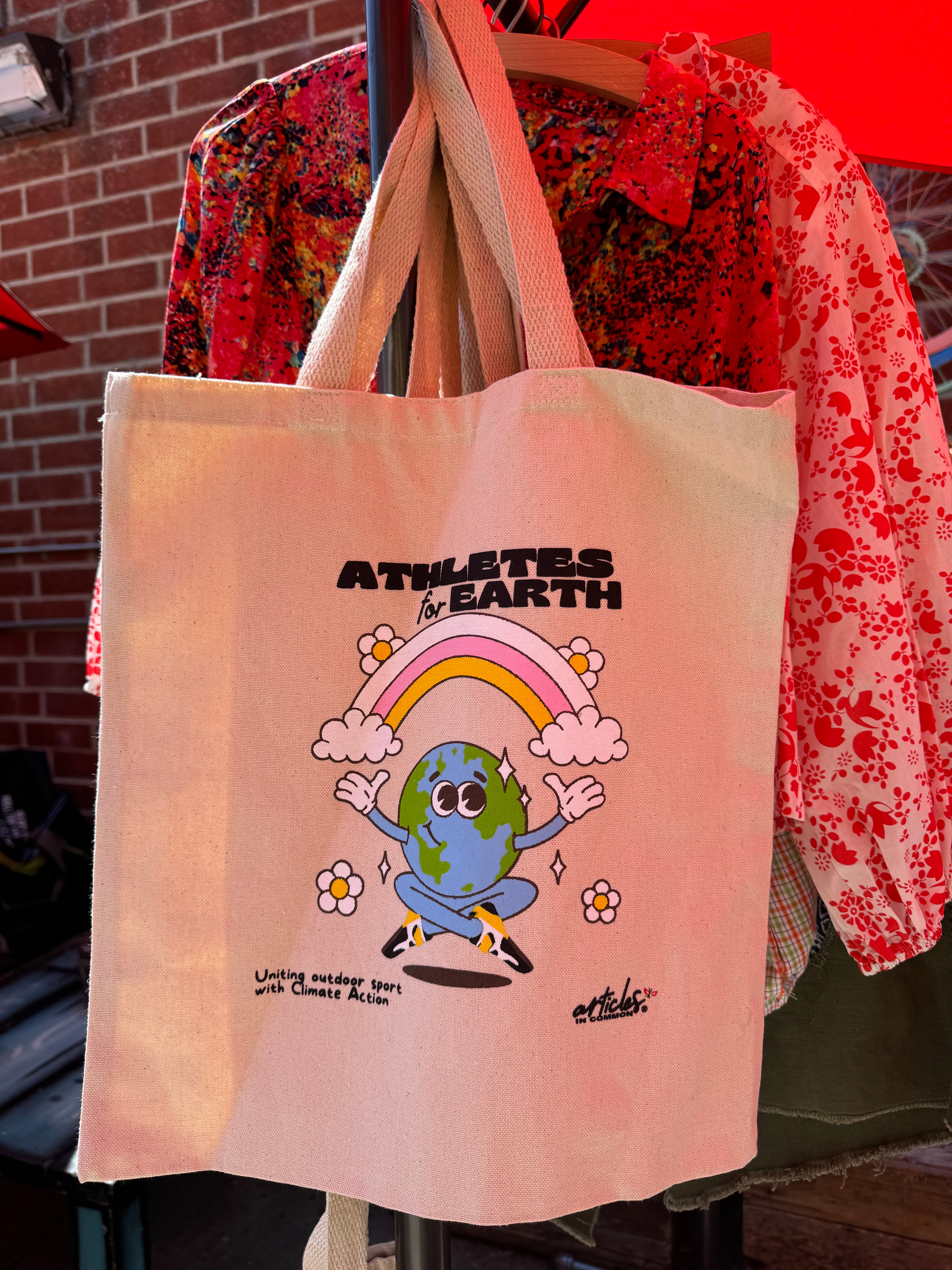 Athletes for Earth Tote Bag