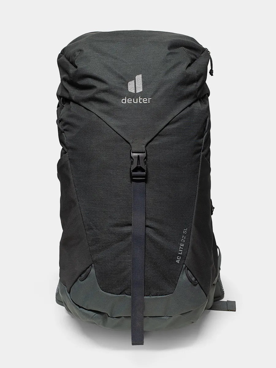 Front view of Deuter AC Lite 22SL Pack in Graphite Shale