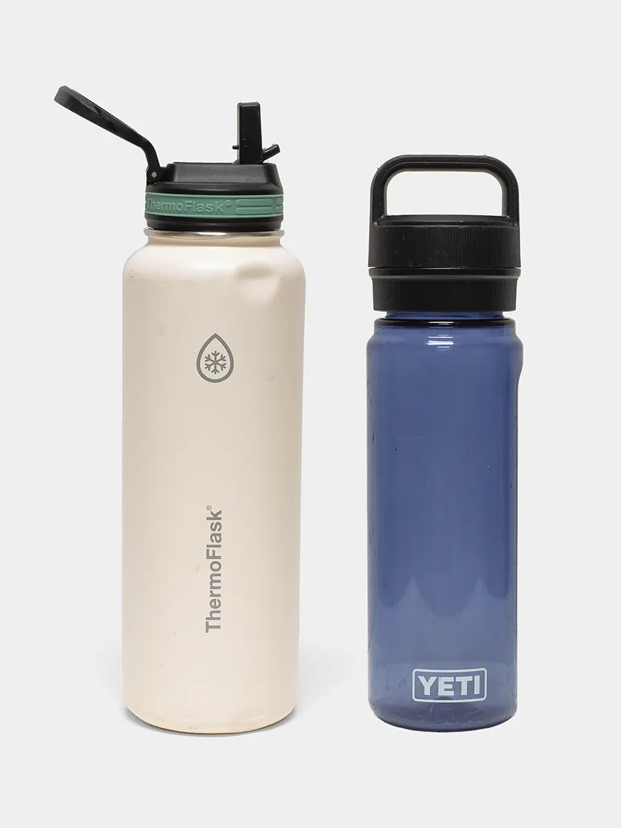Thermoflask and Yeti Water Bottles Bundle