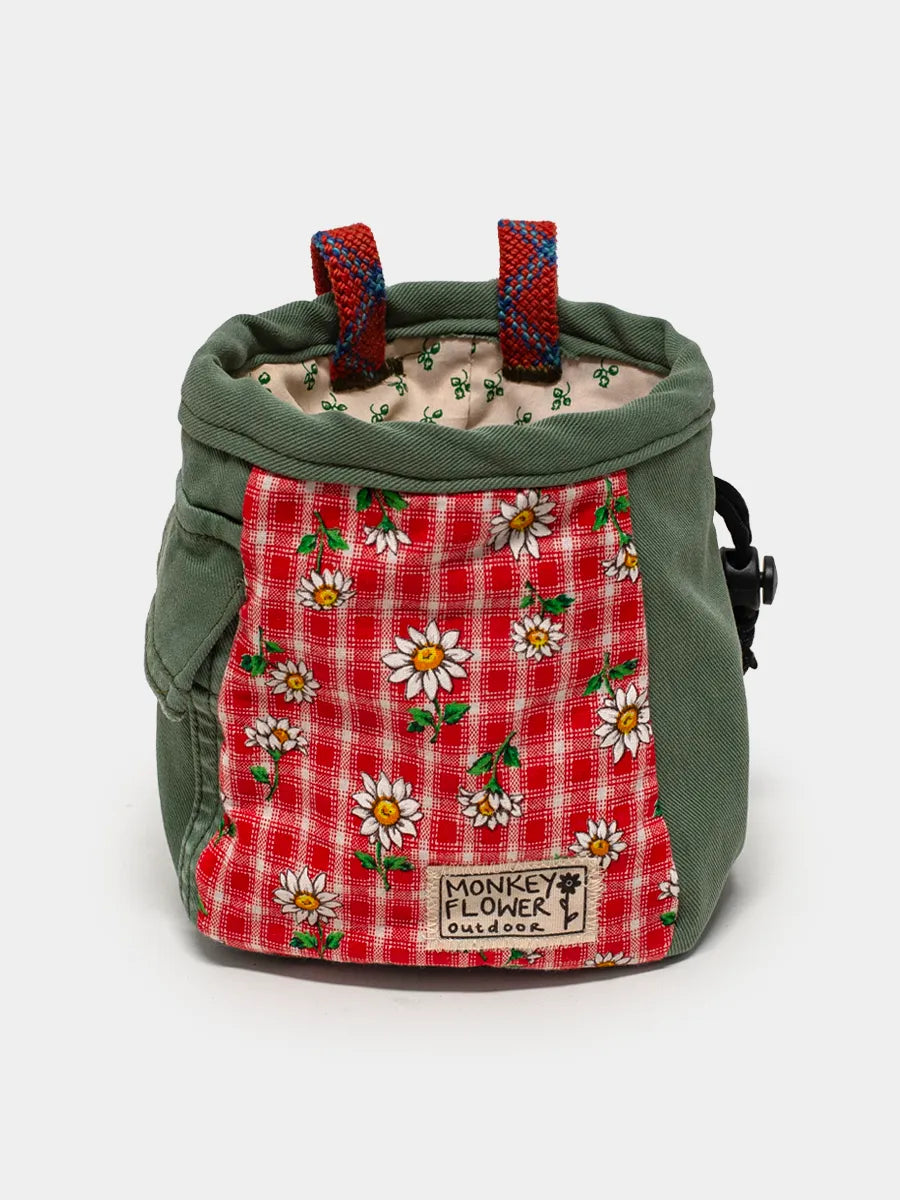 Upcycled Chalk bag by Monkey Flower Outdoor