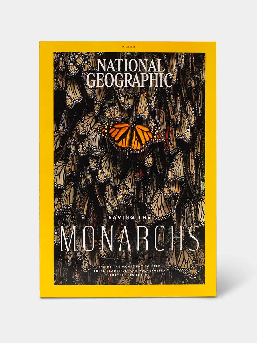 Jan 2024 National Geographic Print Saving the Monarchs