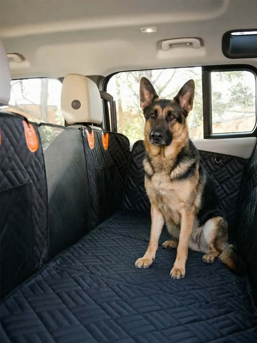 PekoPets K9 Hard Bottom Dog Seat Cover, Black — photo 4