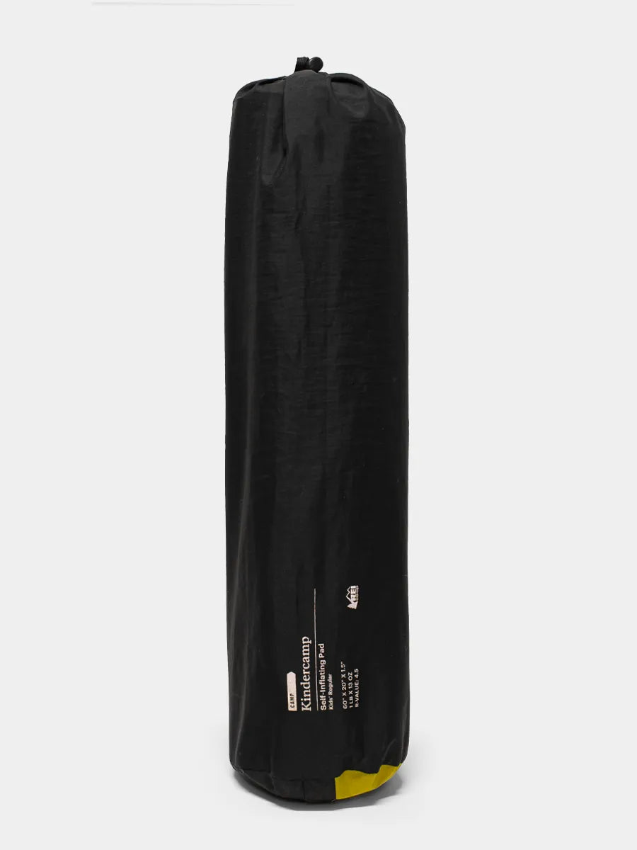 Black stuff sack for the REI Co-op Kindercamp Sleeping Pad Kids