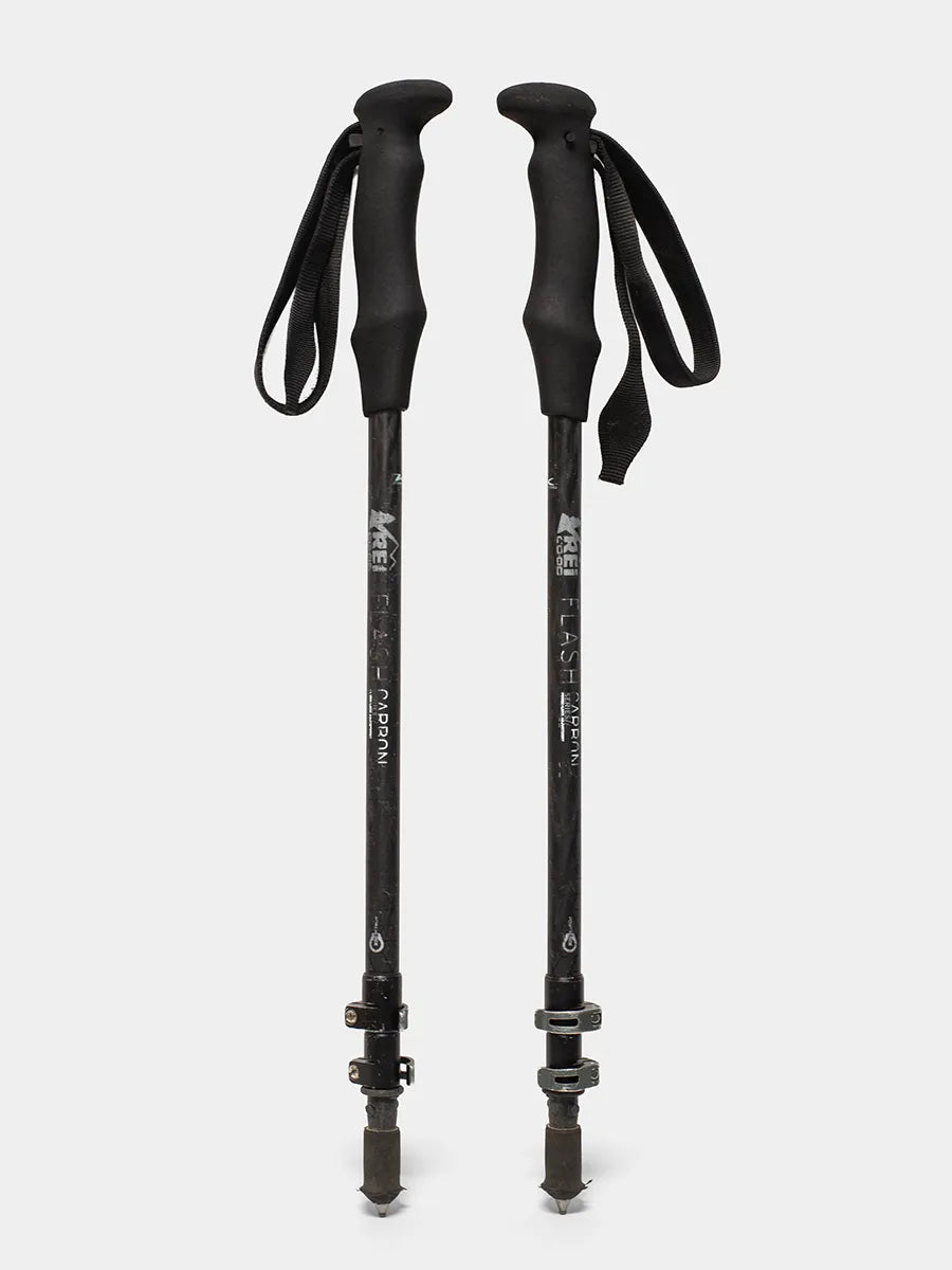 REI Co-op Flash Carbon Trekking Poles | Pair, Black — photo 1