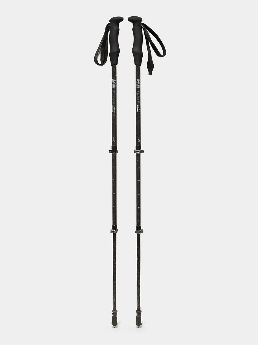 REI Co-op Flash Carbon Trekking Poles | Pair, Black — photo 3