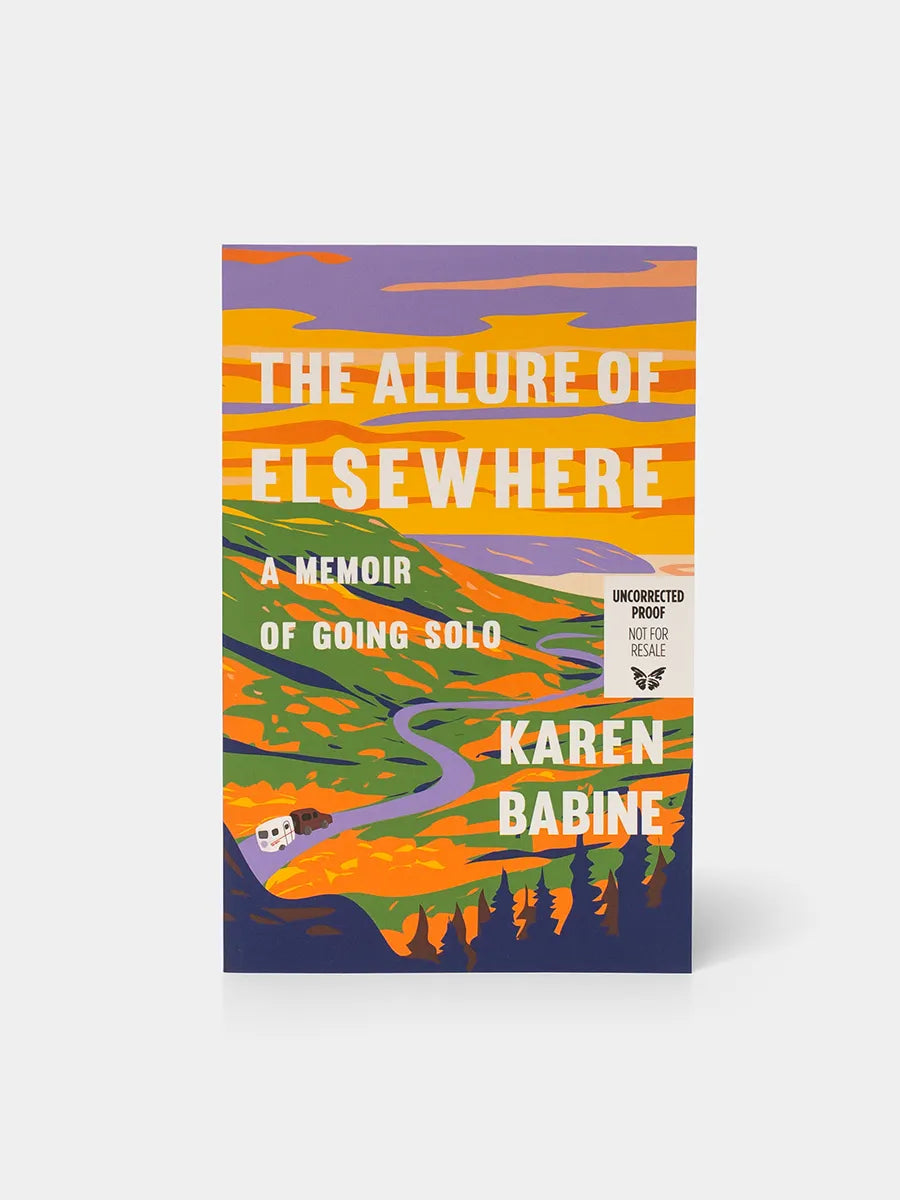 Front cover of book The Allure of Elsewhere Karen Babine