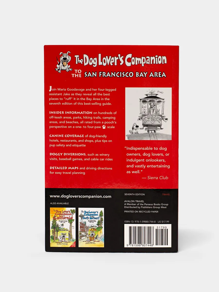 Back cover of The Dog Lover's Companion