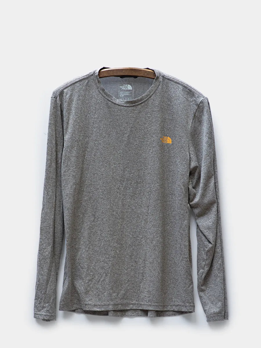 Heather Grey The North Face baselayer top