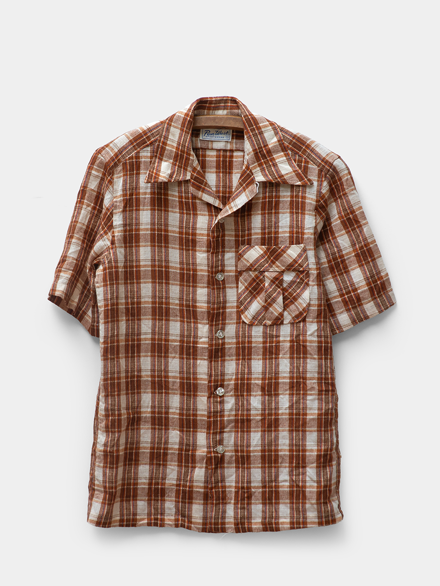 Pen-West-Vintage-Sportswear-Plaid-Button-Short-Sleeve-Shirt-1.png