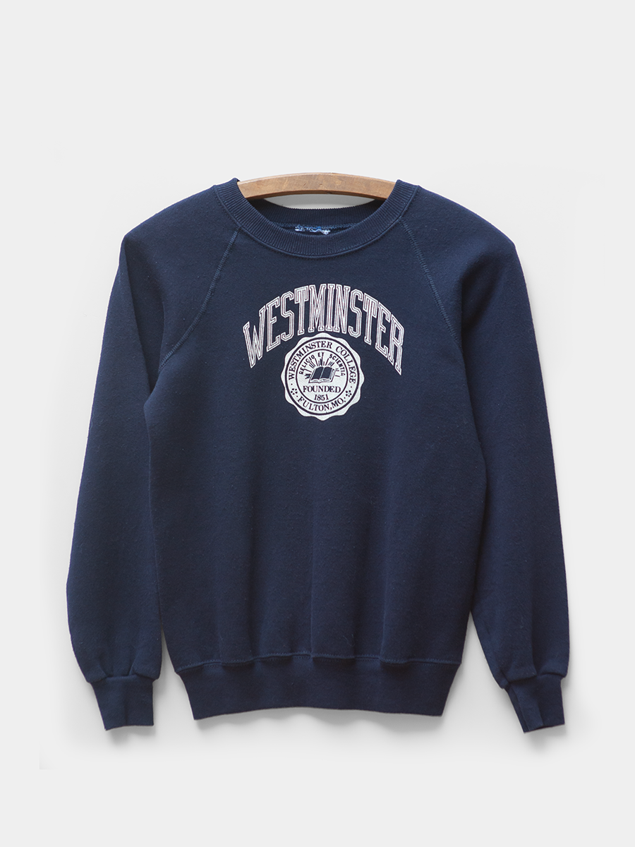 Front Vintage-Westminster-College-Sweatshirt-Navy-1.png