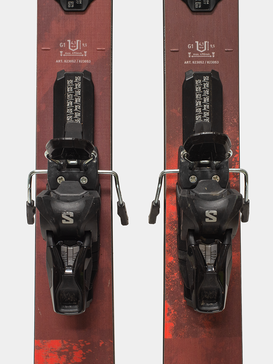 2023 Brahama Blizzard 88, 171 Skis with Salomon Strive 11 bindings