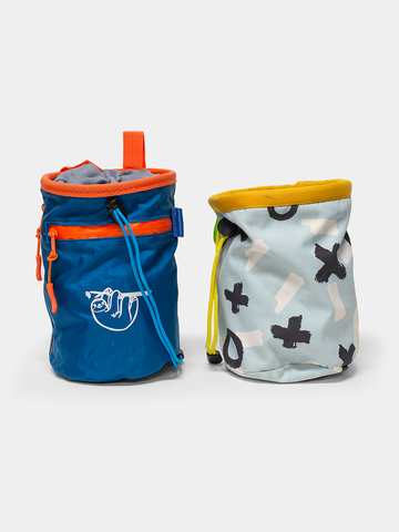 Chalk Bag Remix Set of Two | Pre-Loved Climbing Kits