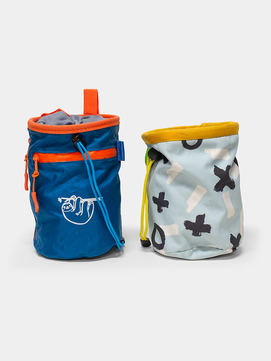 Chalk Bag Remix Set of Two | Pre-Loved Climbing Chalk Bags