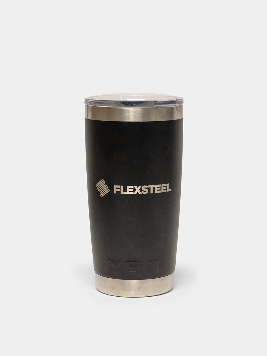 YETI 20oz Insulated Tumbler Black Back