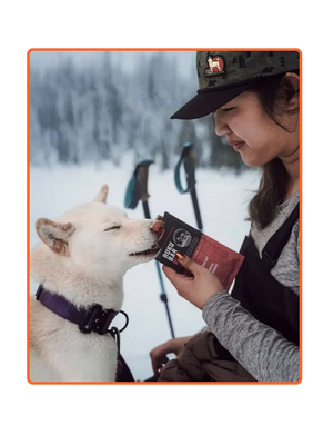 photo of Martha Santos with her dog Miruku