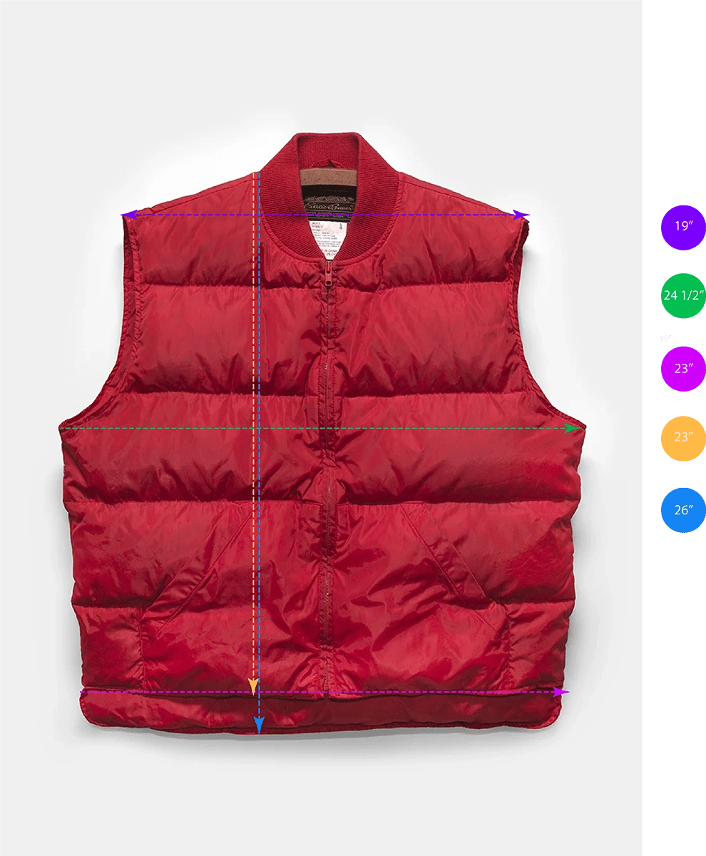 Vintage Eddie Bauer Puffer Vest Men's - Articles In Common